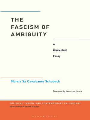 cover image of The Fascism of Ambiguity